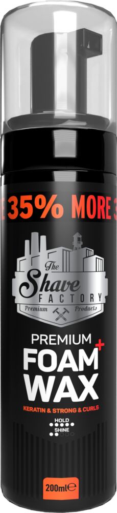 The Shave Factory Foam Wax 200ml (für lockiges Haar)