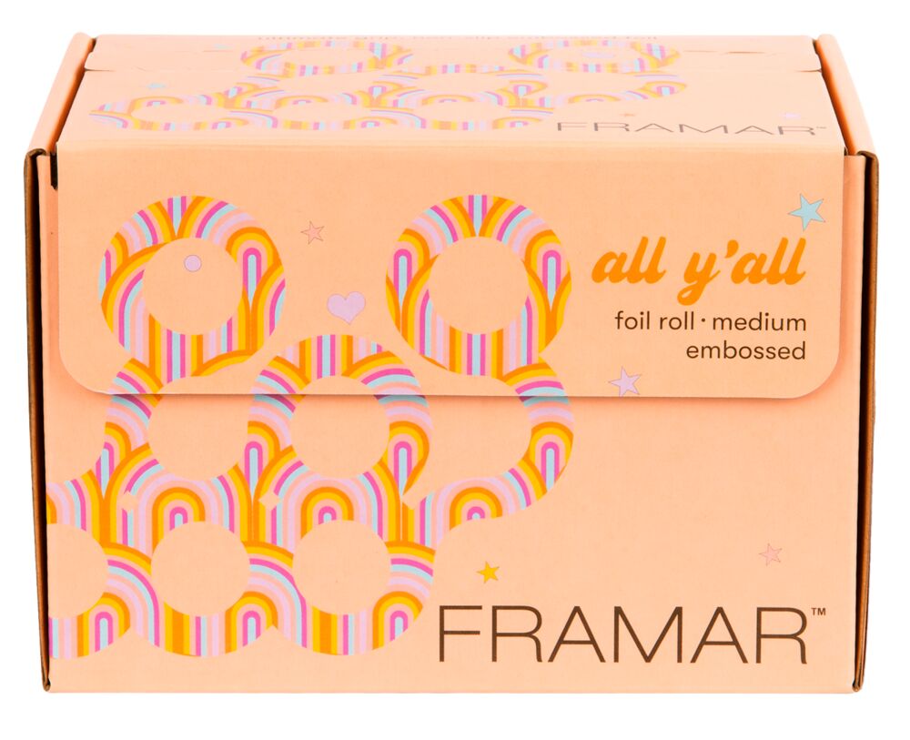 Framar Embossed Roll All Y'All 97m (Strähnenfolie)