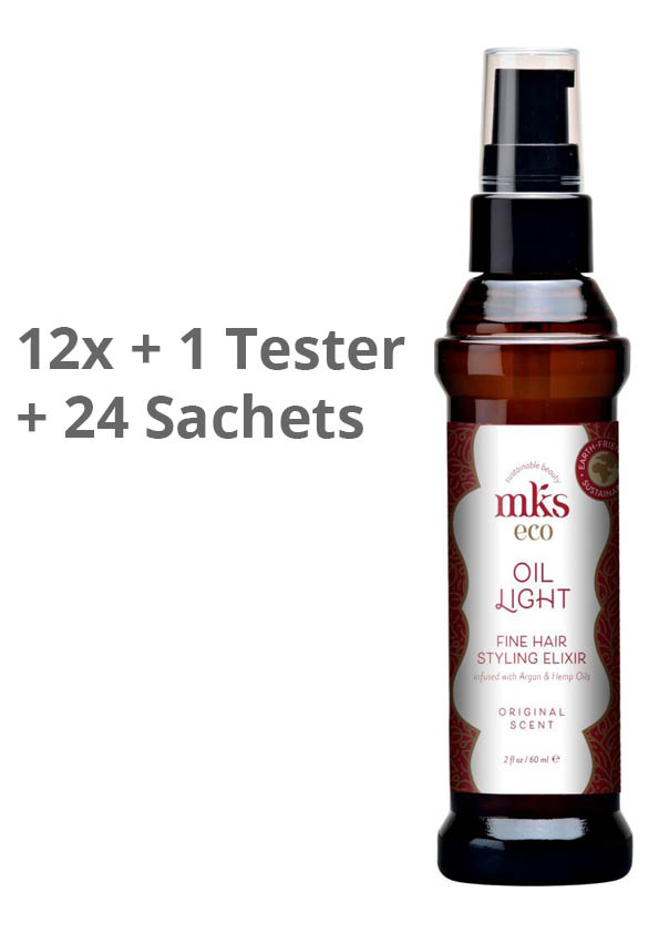 MKS eco Oil Light - Haaröl für feines Haar 60 ml