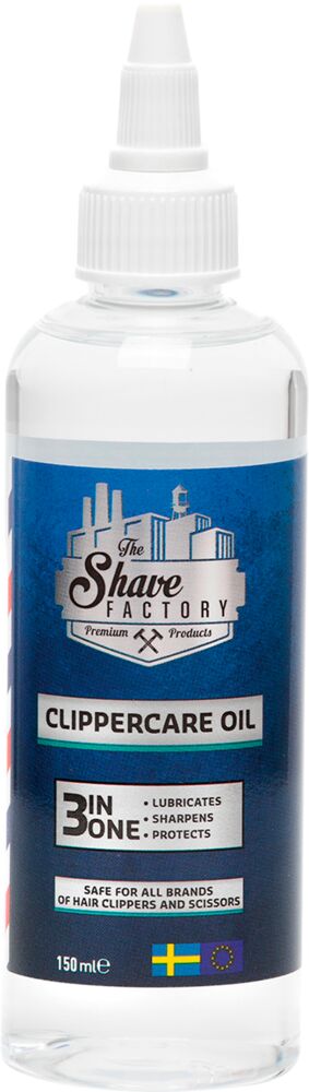 The Shave Factory Clippercare Oil 150ml (Zum Schmieren von Schermessern)