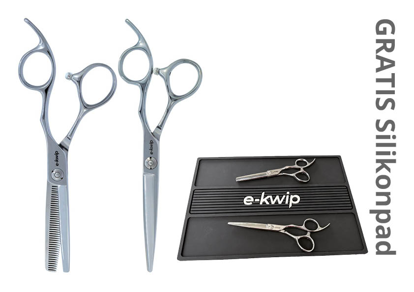 E-kwip Talent Set: Friseurschere 5.75 + Modellierschere 40 Zähne + Tasche