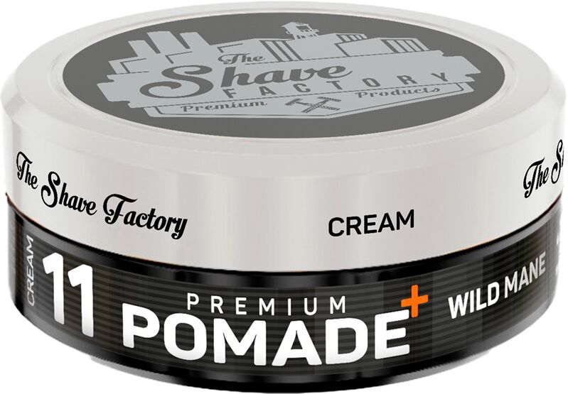 The Shave Factory Premium Pomade Wild Mane 11 150ml (Cream)