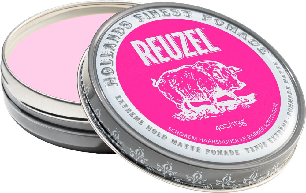 Reuzel Pomade Pink (Extrem Hold Matt) 113g