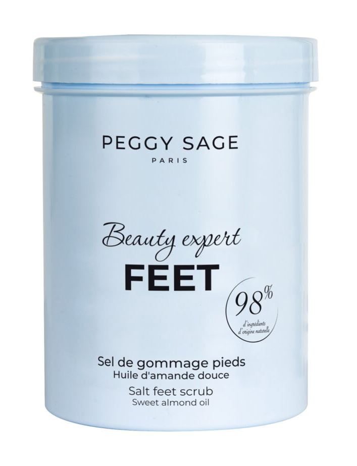 Peggy Sage Süßmandelöl Fuß-Salz-Peeling