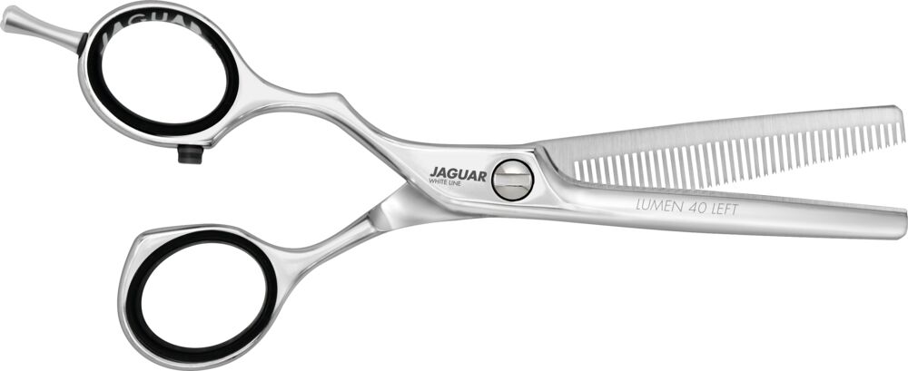 Jaguar Friseurschere Linkshand Lumen (White Line)