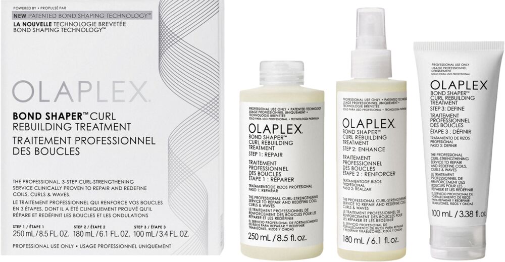 Olaplex Bond Shaper Curl Rebuilding Treatment Set 530ml (Wiederaufbau von Locken)